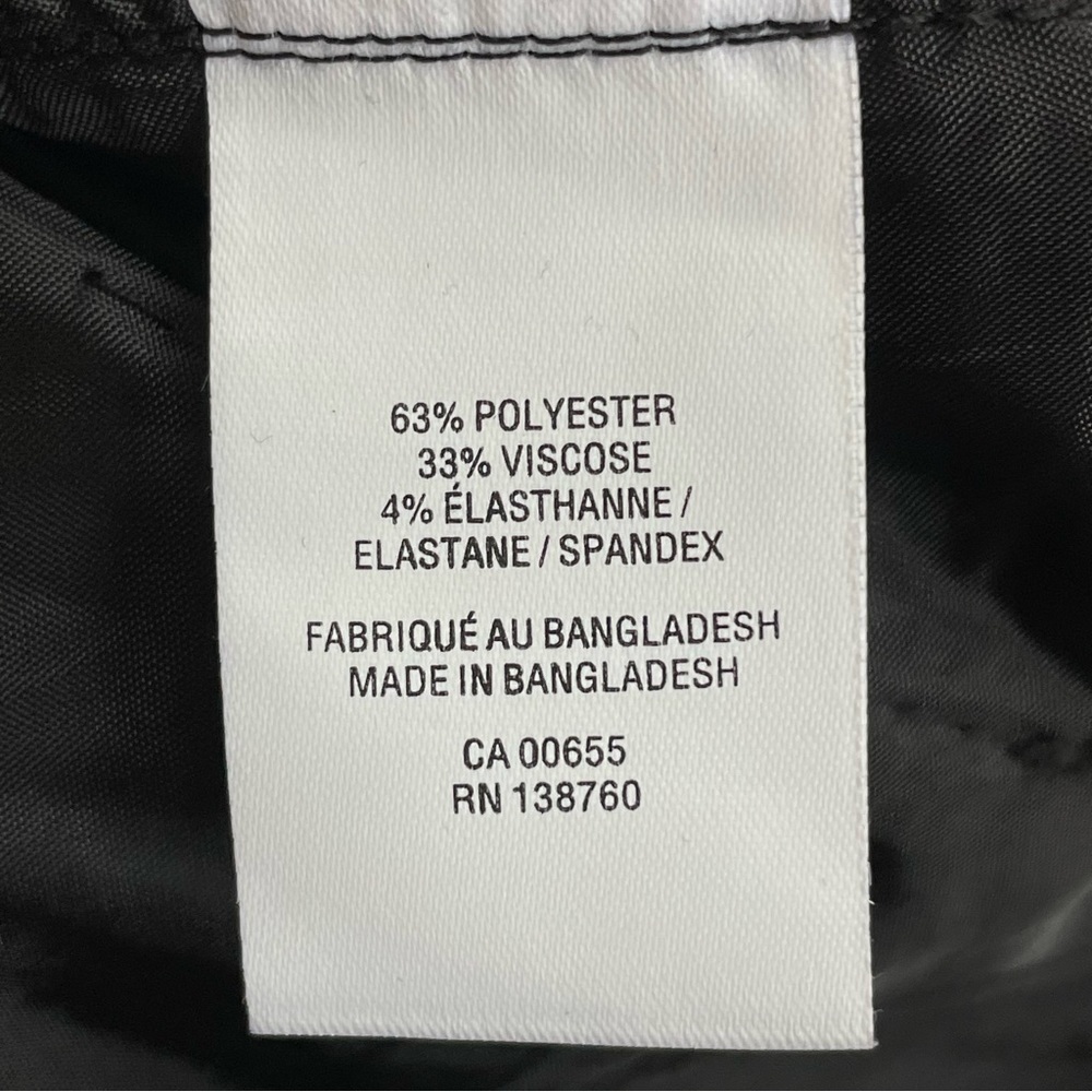 Reitman’s The Modern Stretch Bootleg Black Pants in size 12 Petite - Picture 9 of 12